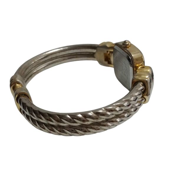 Vintage Cache Gold Toned Watch Bracelet Stye - Picture 8 of 11